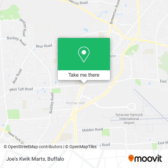 Mapa de Joe's Kwik Marts