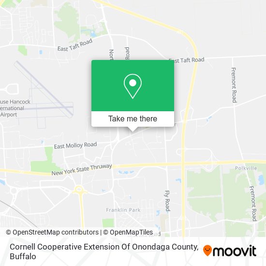Cornell Cooperative Extension Of Onondaga County map