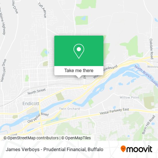 James Verboys - Prudential Financial map