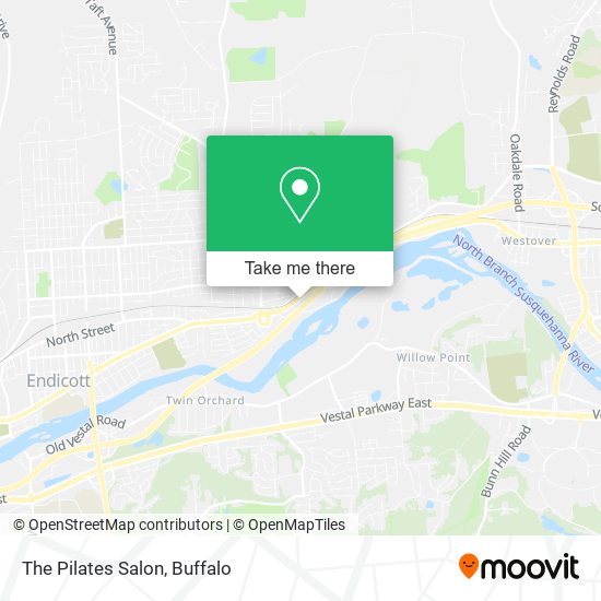 The Pilates Salon map