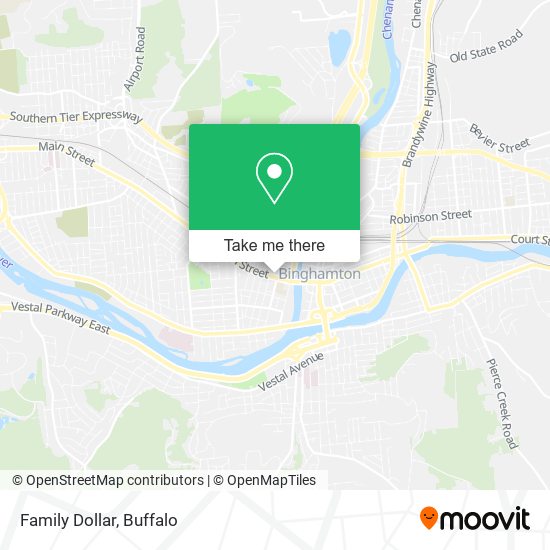 Mapa de Family Dollar