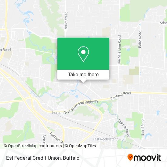 Esl Federal Credit Union map