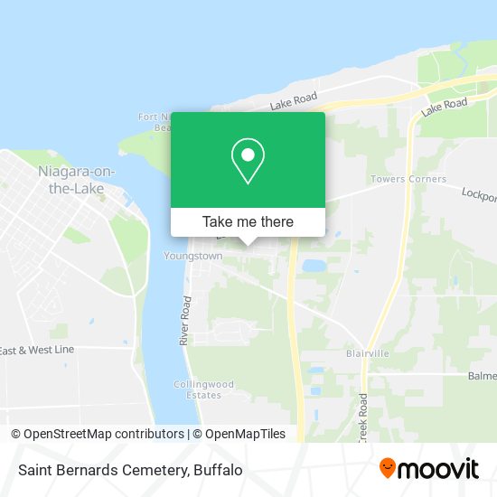 Mapa de Saint Bernards Cemetery