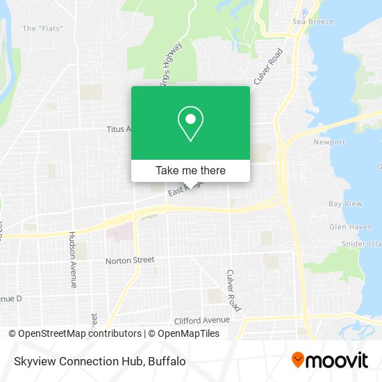 Skyview Connection Hub map