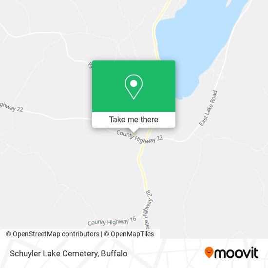 Schuyler Lake Cemetery map