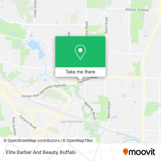 Elite Barber And Beauty map