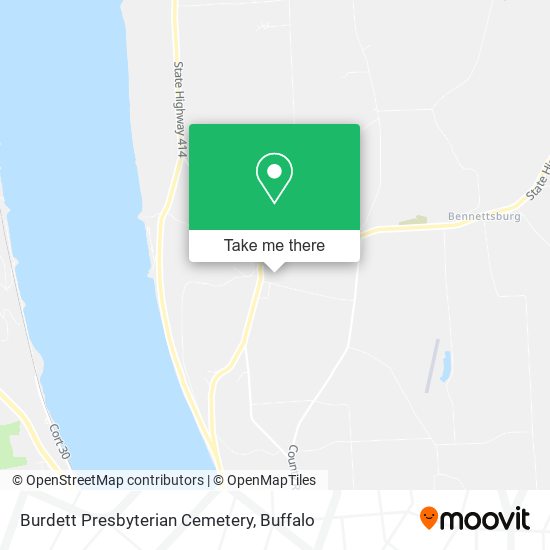 Burdett Presbyterian Cemetery map