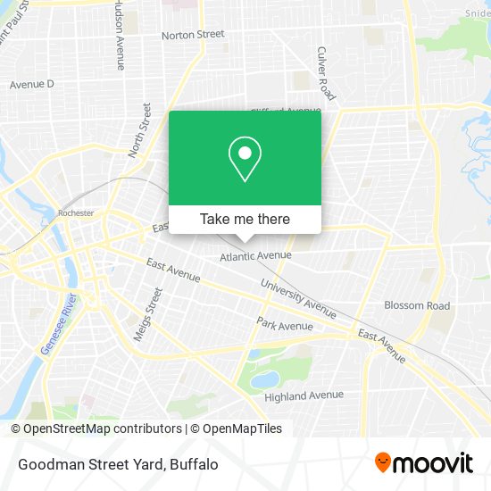 Mapa de Goodman Street Yard