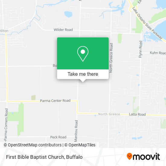 Mapa de First Bible Baptist Church