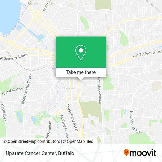 Mapa de Upstate Cancer Center