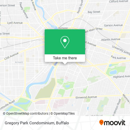 Gregory Park Condominium map