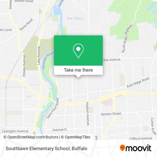 Mapa de Southlawn Elementary School