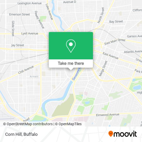 Mapa de Corn Hill