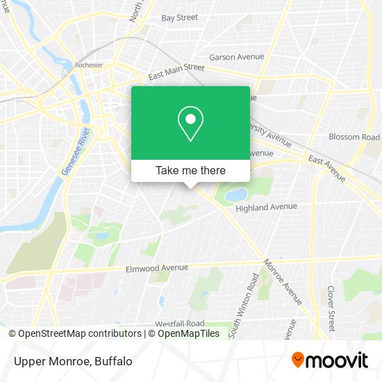 Mapa de Upper Monroe