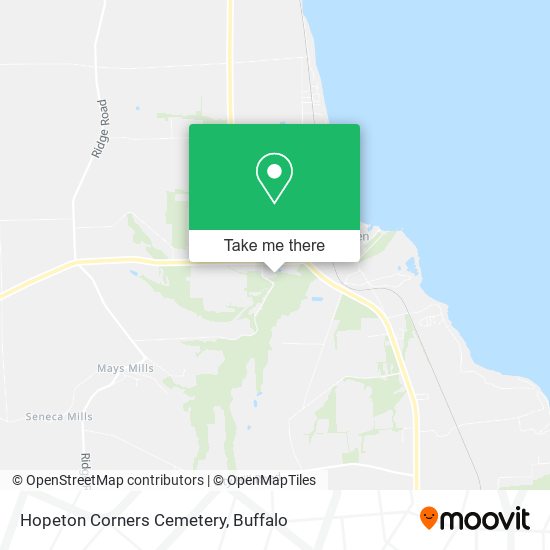 Mapa de Hopeton Corners Cemetery