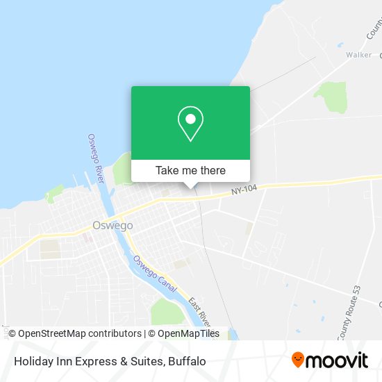 Mapa de Holiday Inn Express & Suites