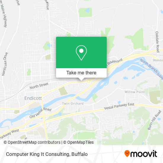 Computer King It Consulting map