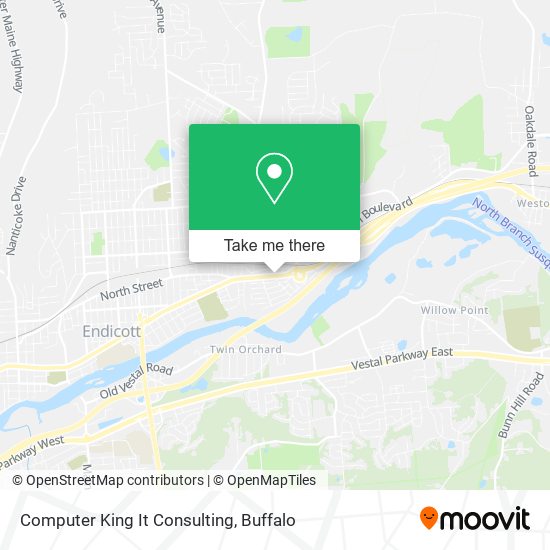 Mapa de Computer King It Consulting