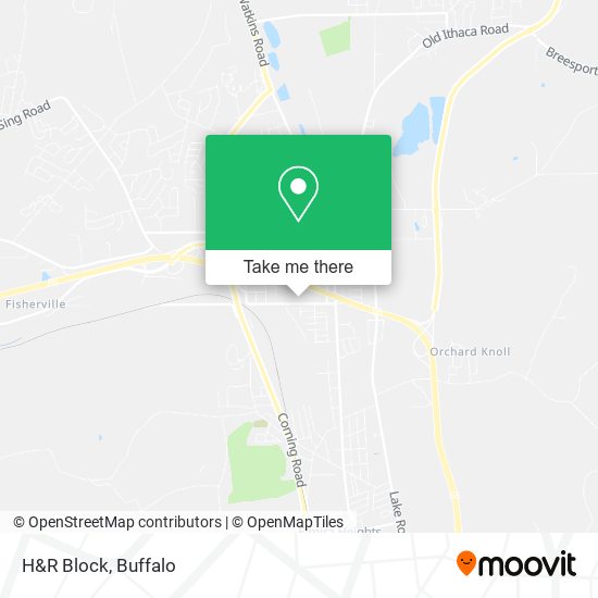Mapa de H&R Block
