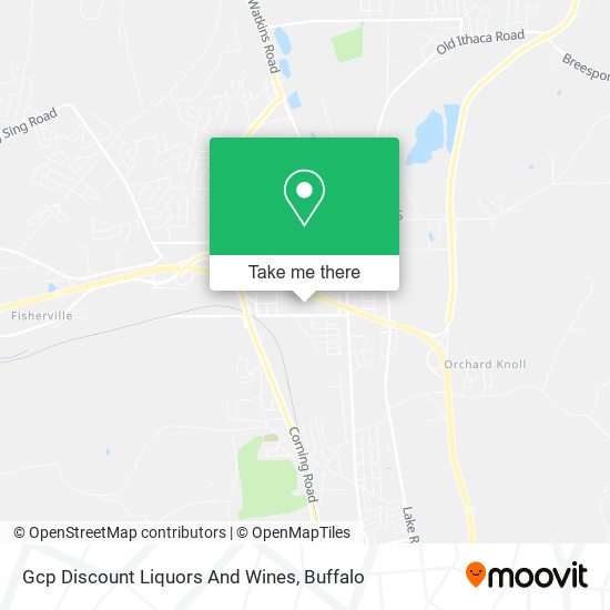 Mapa de Gcp Discount Liquors And Wines