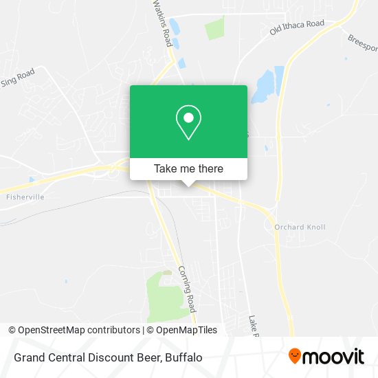 Grand Central Discount Beer map