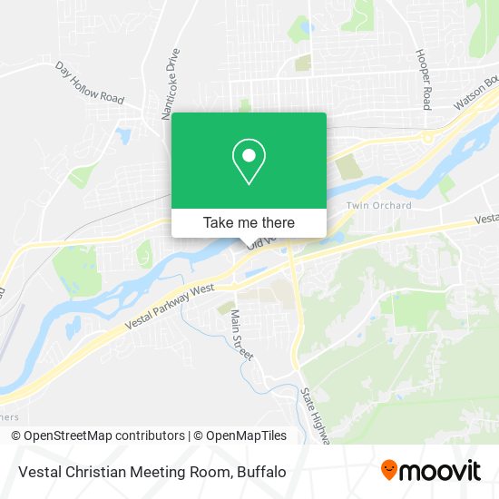 Mapa de Vestal Christian Meeting Room