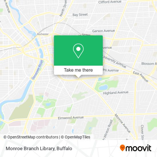 Mapa de Monroe Branch Library