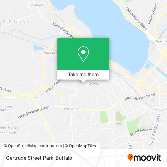 Mapa de Gertrude Street Park
