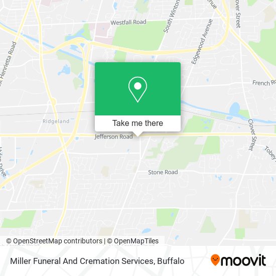 Mapa de Miller Funeral And Cremation Services