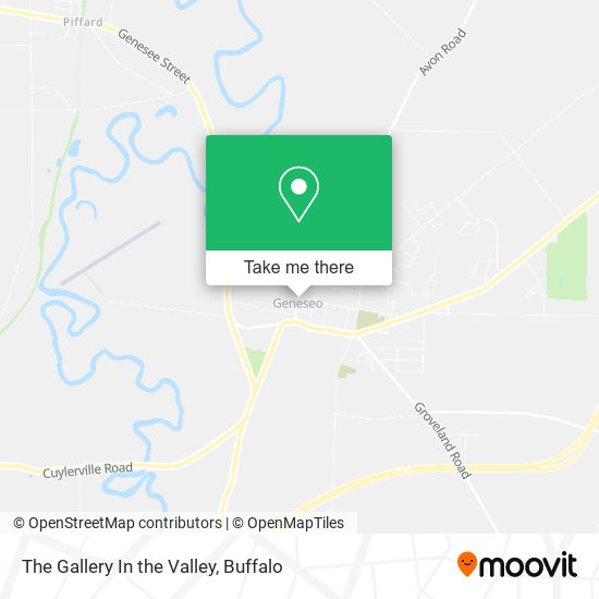 The Gallery In the Valley map