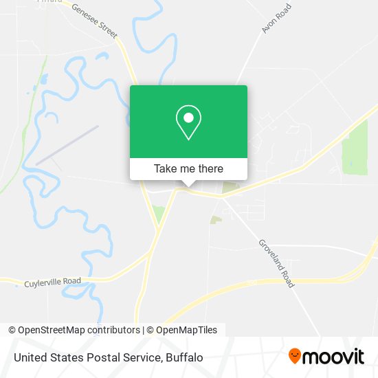 Mapa de United States Postal Service