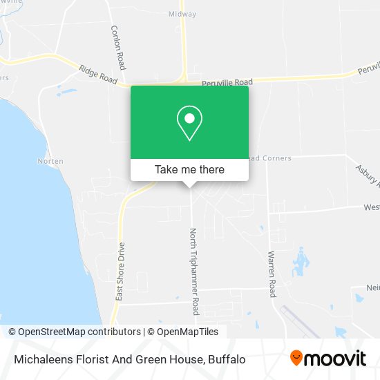 Mapa de Michaleens Florist And Green House