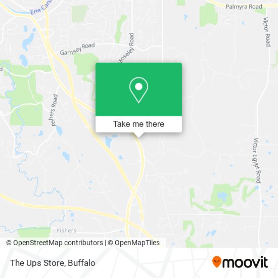 Mapa de The Ups Store