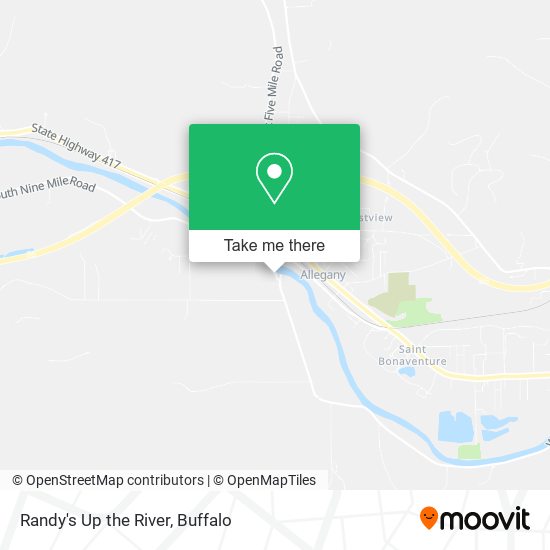 Mapa de Randy's Up the River