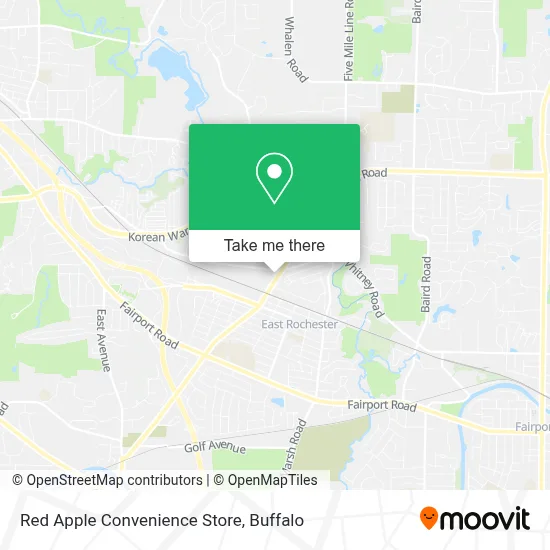 Red Apple Convenience Store map