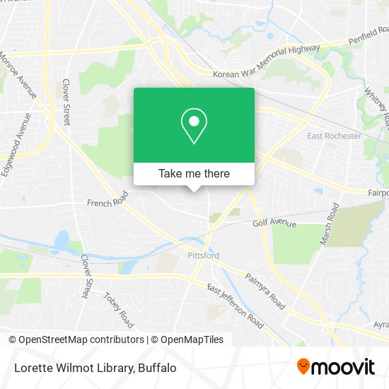 Mapa de Lorette Wilmot Library