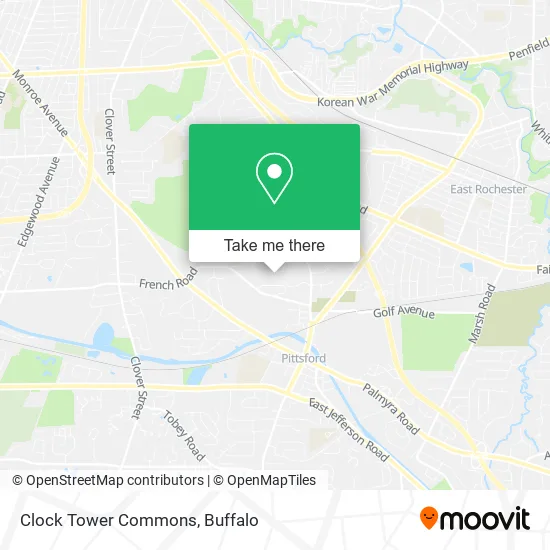 Clock Tower Commons map