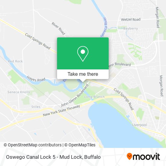 Mapa de Oswego Canal Lock 5 - Mud Lock