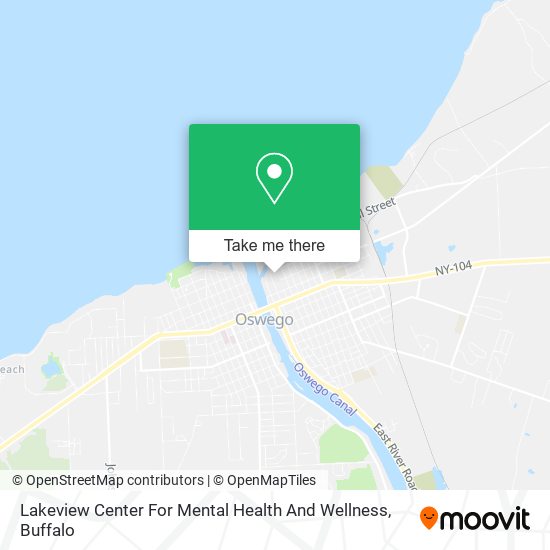 Mapa de Lakeview Center For Mental Health And Wellness