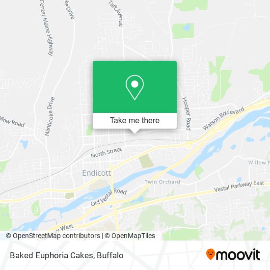 Mapa de Baked Euphoria Cakes