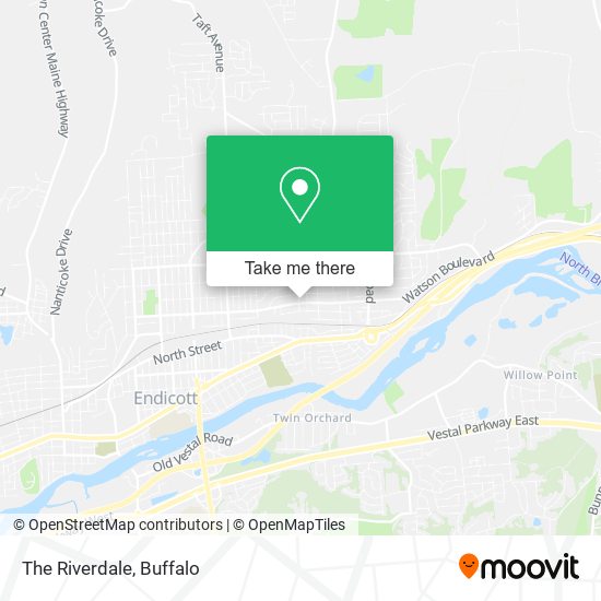 Mapa de The Riverdale