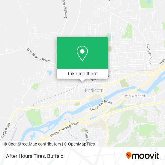 Mapa de After Hours Tires