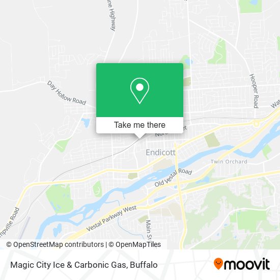 Magic City Ice & Carbonic Gas map