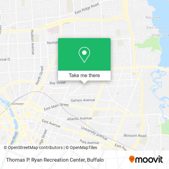 Thomas P. Ryan Recreation Center map
