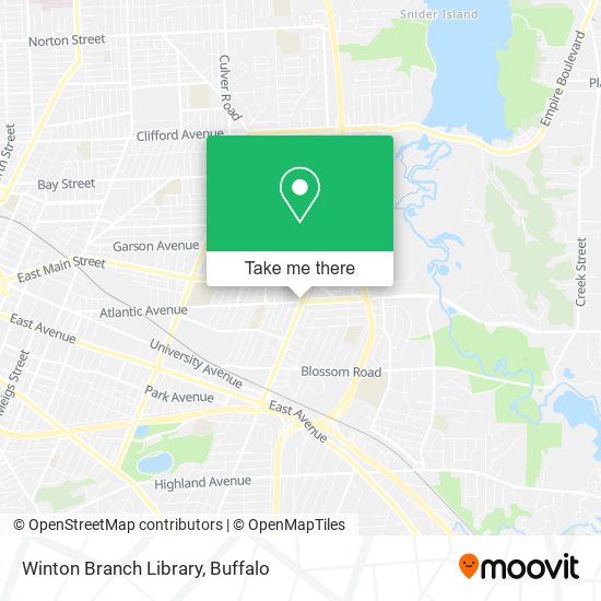 Mapa de Winton Branch Library