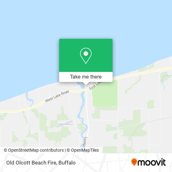 Mapa de Old Olcott Beach Fire