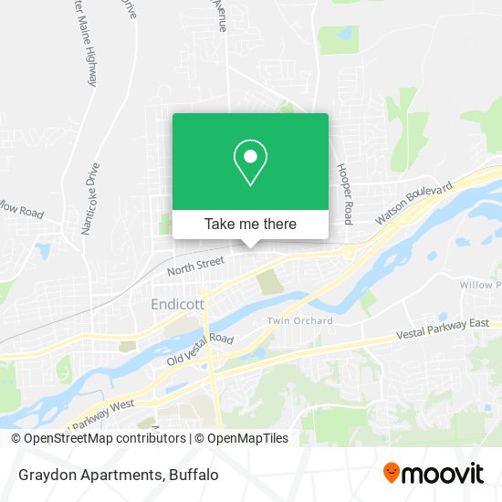 Graydon Apartments map