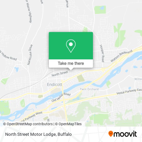 North Street Motor Lodge map