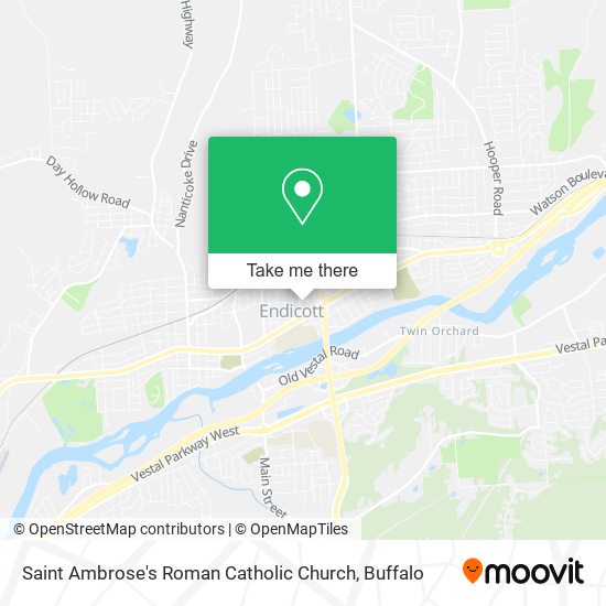 Mapa de Saint Ambrose's Roman Catholic Church