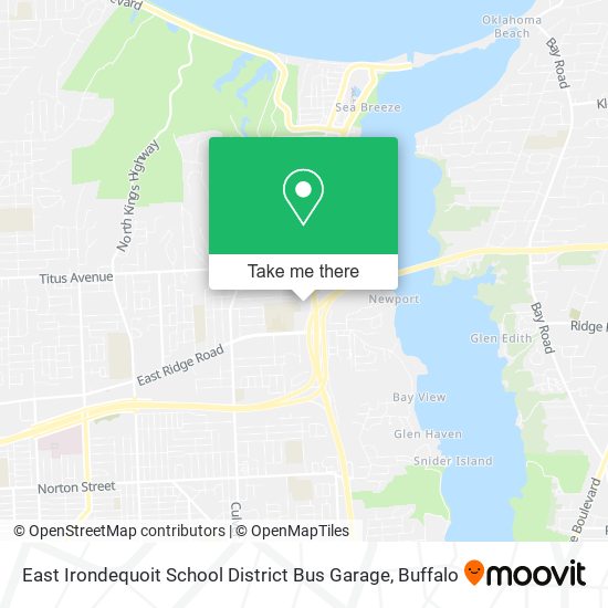 East Irondequoit School District Bus Garage map